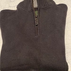 Eddie Bauer 3/4 zip sweater